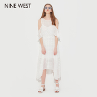 Chín Tây Haoxi 2017 mới lạnh vai tay áo in đầm 3051724707