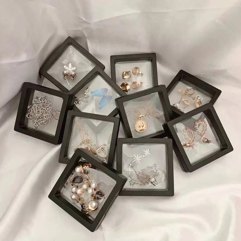 100 Decorative Boxes Pe Film Floating Box Jewelry Rack Bracelet Storage Jewelry Display Rack Packaging Storage Box 100 Decorative Boxes Pe Film Floating Box Jewelry Rack Bracelet Storage Jewelry Display Rack Packaging Storage Box