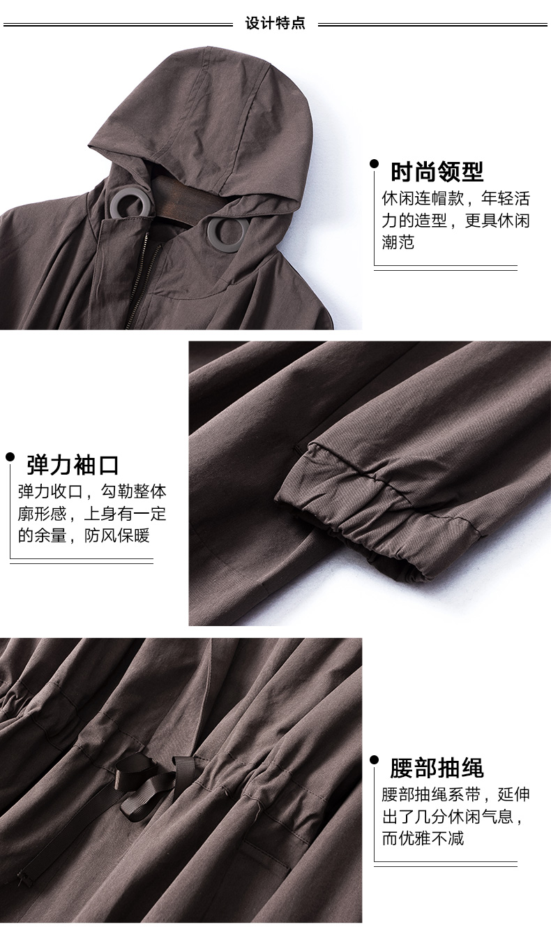 Trench pour femme en Coton en Coton - Ref 3227080 Image 10