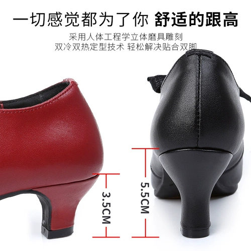 Обувь, высокие танцующие туфли, из натуральной кожи, мягкая подошва