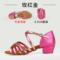 Розовое красное золото/5 ремня суперпозиция/дно кожи