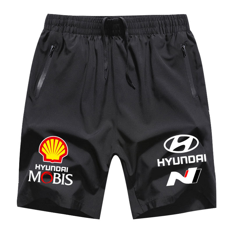 Ice Silk Quick-Drying Shorts for Men Huyndai Modern N Car Wrc Racing Sports Trendy Five-Point Shorts Training Shorts Ice Silk Quick-Drying Shorts for Men Huyndai Modern N Car Wrc Racing Sports Trendy Five-Point Shorts Training Shorts