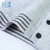 Jinbei em bé áo khoác mùa xuân và mùa thu áo đơn mùa thu quần áo áo sơ mi nam bé gái cardigan đứng cổ áo bóng chày - Áo khoác áo khoác lông cho bé gái Áo khoác