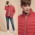 361 độ chính thức đàn ông mùa xuân mỏng xuống hoang dã áo khoác 361 quần áo cotton ấm áp áo gió thể thao nam mẫu áo phao lông vũ nữ đẹp Thể thao xuống áo khoác