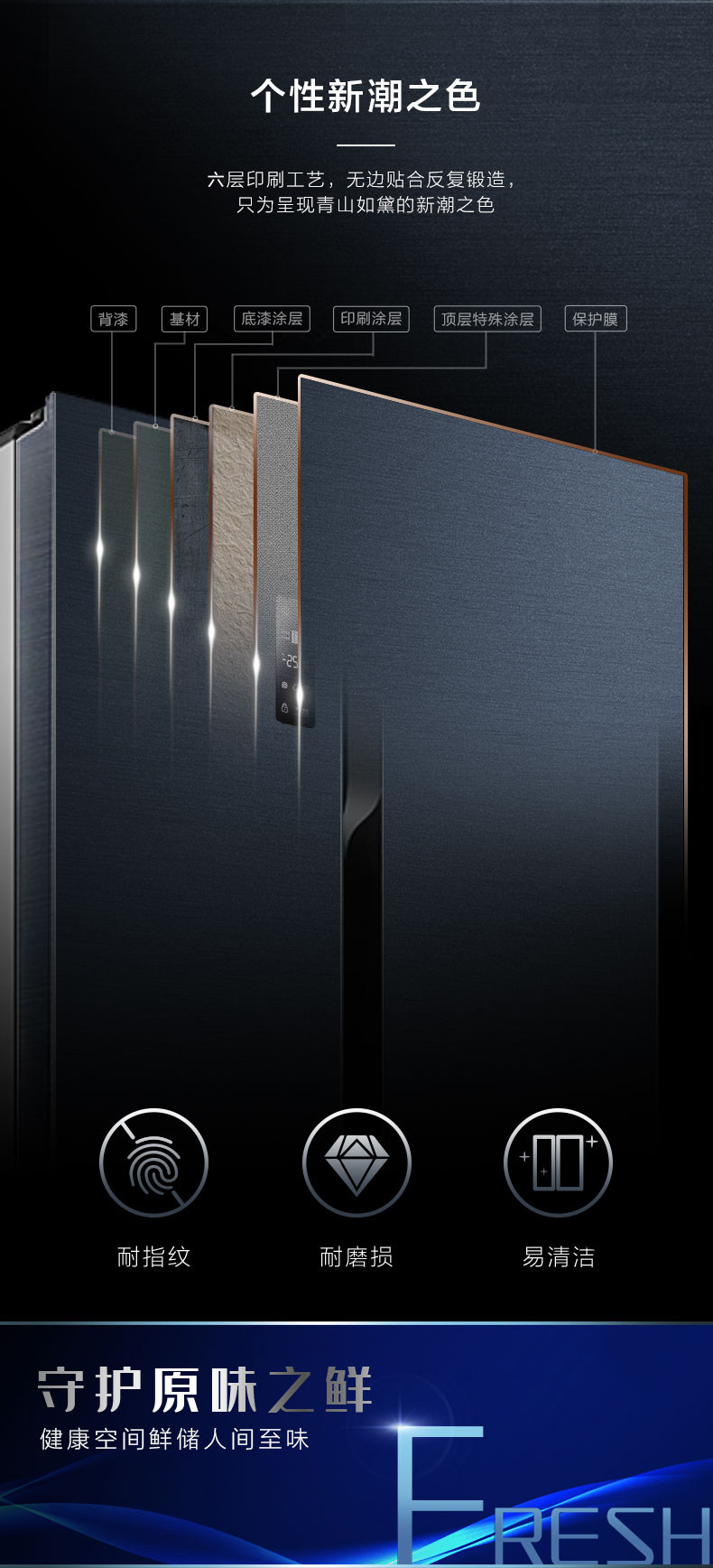 容声 一级变频 风冷 对开门冰箱 649L 图10