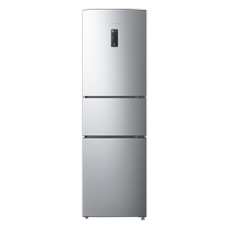Rongsheng 222L three-door household refrigerated frozen air-cooled frost-free small dormitory office refrigerator
