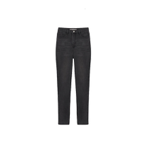 Eland autumn and winter jeans womens slim warm elastic pants washed micro-fleece tights