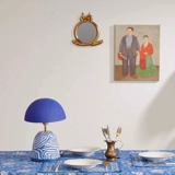 Атмосферная настольная лампа для гостиной для спальни, ручная роспись, стиль бохо