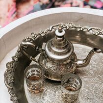 Moroccan Teapot Moroccan Mint Teapot traditional hand-carved Teapot