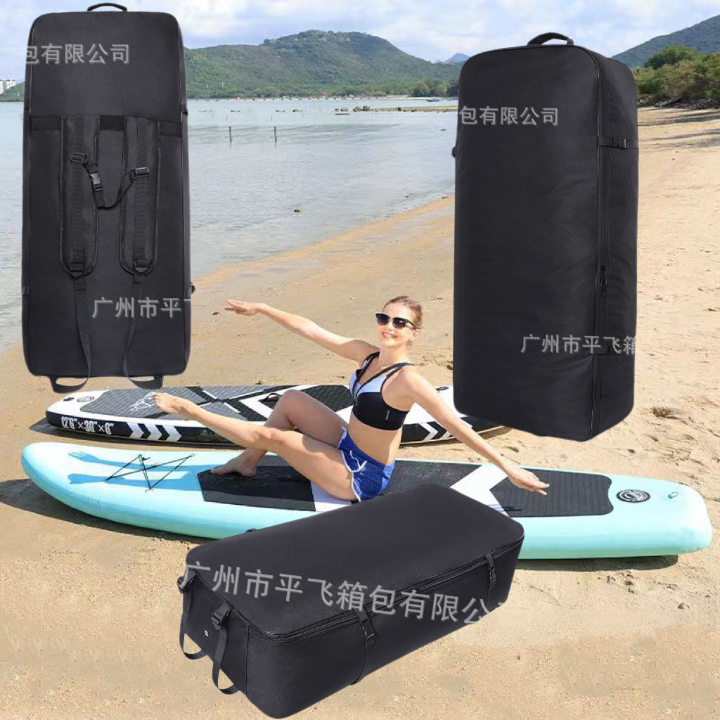 槳板雙肩揹包充氣漿板SUP：🌊水上運動新寵，可攜式防水大容量，帶你暢遊夏日！🎉