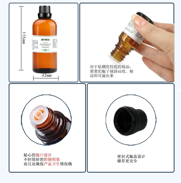 粤 một nhà sản xuất tinh dầu bạc hà chính hãng 100ml tinh dầu nguyên chất massage tinh dầu tự nhiên - Tinh dầu điều trị