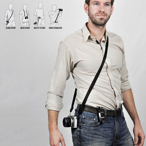 Miễn phí vận chuyển GoPro dây đeo máy ảnh SLR chuyên nghiệp đa chức năng dây buộc cho GoPro Anh hùng 4/3 + / 3/2/1 - Phụ kiện máy ảnh DSLR / đơn chân máy chụp hình