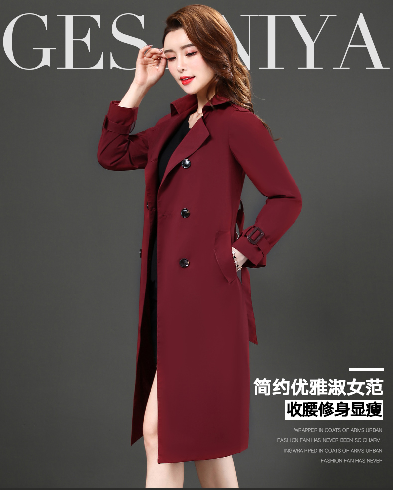 Trench pour femme      en Polyester - Ref 3227293 Image 8