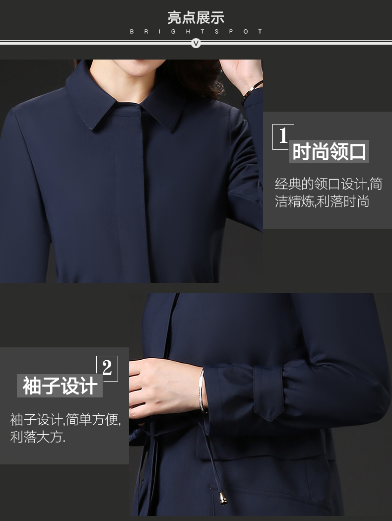 Trench pour femme      en Polyester en Polyester - Ref 3227147 Image 9
