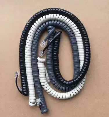 Suitable for all telephone handles and telephone universal cable Extension curve handset cable handle cable