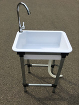 Plastic kitchen simple sink sink sink sink floor-to-ceiling balcony outdoor vegetable basin sink sink sink bucket