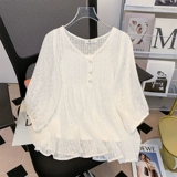 Летняя одежда, рубашка, кукла, шифоновый комплект, большой размер, подходит для полных девушек, французский стиль