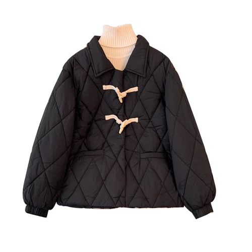 Демисезонный цветной модный лонгслив, пуховик с пухом, большой размер, подходит для полных девушек