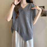 Летняя дизайнерская летняя одежда, футболка, большой размер, подходит для полных девушек, тренд сезона, короткий рукав, по фигуре