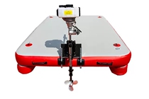 Sulan fishing boat Inflatable boat Kayak rubber boat outboard machine bracket