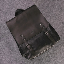 threebox shoulder bag Simple Mens backpack mens and womens Leisure Travel Bag fashion college school bag computer bag