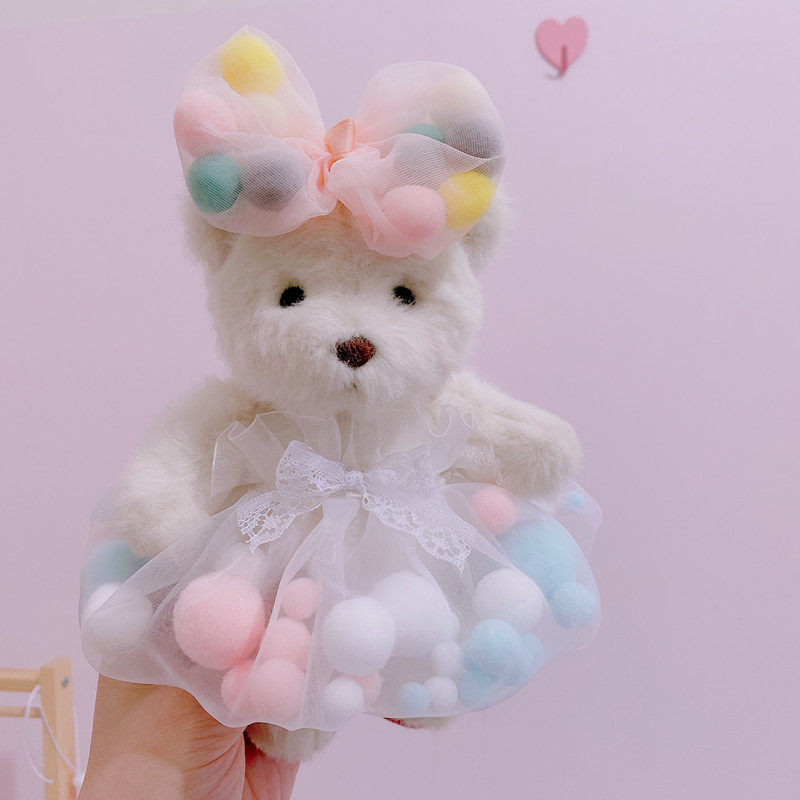 Original hand for 20cm Lena bear clothes handmade plush teddy bear clothes for changing clothes