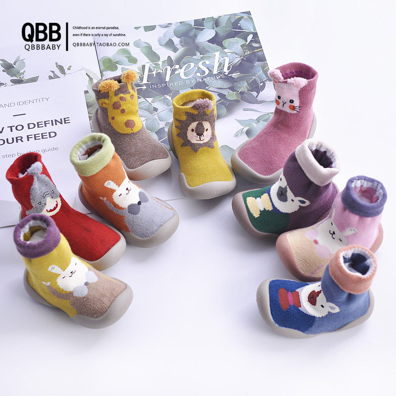 Boys and girls toddler shoes baby floor socks children's baby socks soft bottom non-slip shoes socks home indoor socks