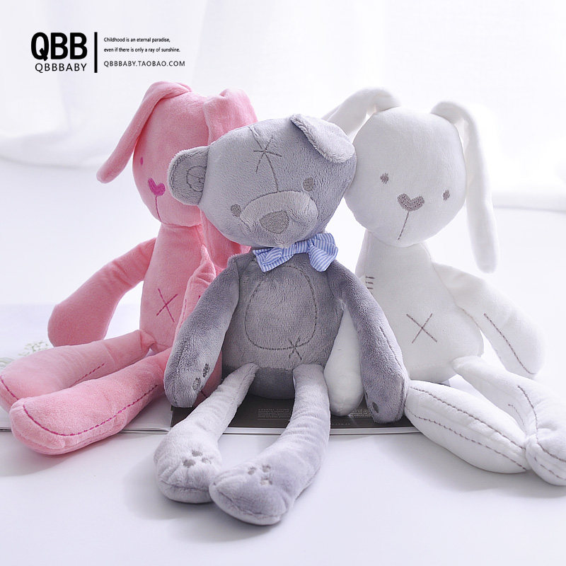 Newborn baby soothing towel plush toy accompanying baby doll sleeping artifact sleeping artifact can be nibbled