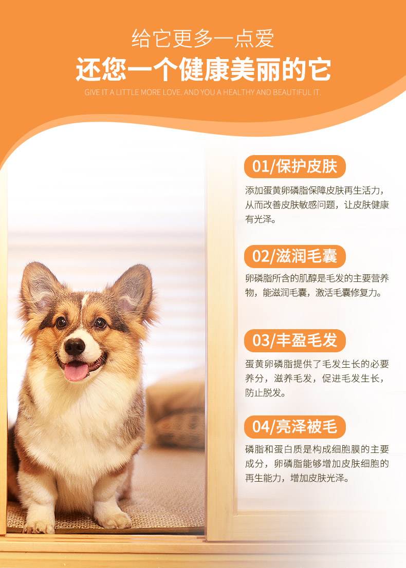 Viscon Lecithin 300 Gam Dog Cat Làm Đẹp Tóc Bột Teddy Bear Vàng Tóc Sáng Cải Thiện Da Pet Sản Phẩm Sức Khỏe sữa cho chó mới đẻ