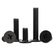 Black 304 stainless steel cross flat head screw