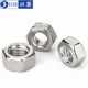 304316 stainless steel hexagonal nut screw nut nut nut screw cap collection M3M4M5M6M8M10M12