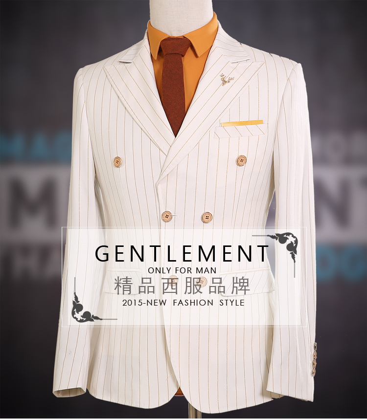 Costume homme en lainage pour automne - Ref 1576566 Image 8