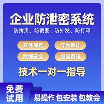 Data leakage prevention system automatic encryption of enterprise computer files cad drawing source code monitoring software