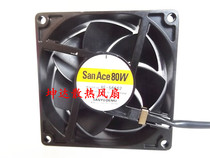 Sanyo SanAce80W XF-56662 12V 0 6A four aluminum frame cooling fan