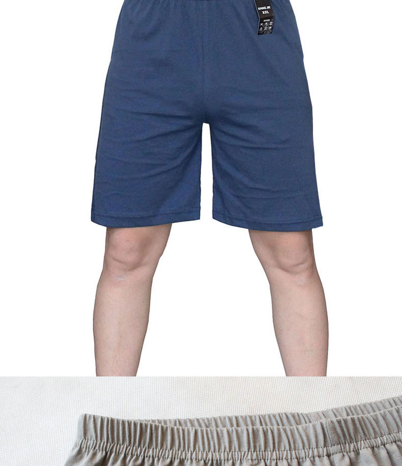 Của nam giới Pajama Quần Cotton Cộng Với Phân Bón Tăng Mùa Hè Mỏng Phong Cách Home Quần Năm Điểm Loose Shorts Casual Kích Thước Lớn Boxer quần đũi nữ