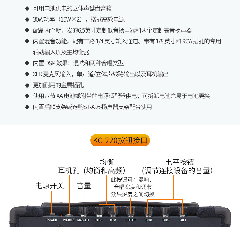 Loa Roland Roland KC990 KC220 KC400 KC600 Loa màn hình bàn phím thông minh - Loa loa loa marshall acton 2