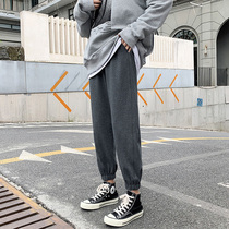 Sports Pants Woman Loose Bunches Spring Autumn Season 100 Hitch Winter Plus Suede Thickened Sweatpants Women Casual Turnip Light Cage Pants