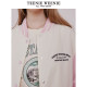 TeenieWeenie Bear Spring Clothing College Style Girly Color Block Casual Baseball Uniform Jacket Women