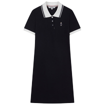 TeenieWeenie Bear 2024 Summer New Polo Casual Sports Dress Fashionable Waist Short Skirt for Women