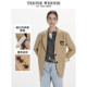 ເຄື່ອງນຸ່ງຜູ້ຍິງ TeenieWeenie Bear 2024 New Grey Style College Style Retro Casual Blazer