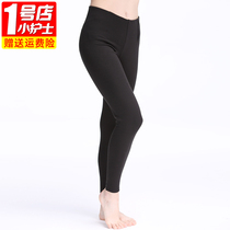 Small nurse Develvet warm pants woman Winter outside wearing high waist double layer thickened beating bottom long pants with large size cotton wool trousers