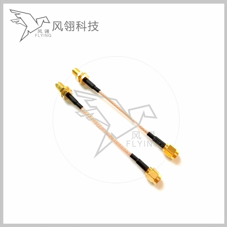 High quality 90mm low loss antenna extension line feed line through machine chart antenna extended fixed seat