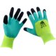 Work Gloves, Labor Protection, Wear-Resistant, Rubber Foam, Anti-Slip, Waterproof, Breathable, Thickened, with Adhesive, for Men Working on Construction Sites