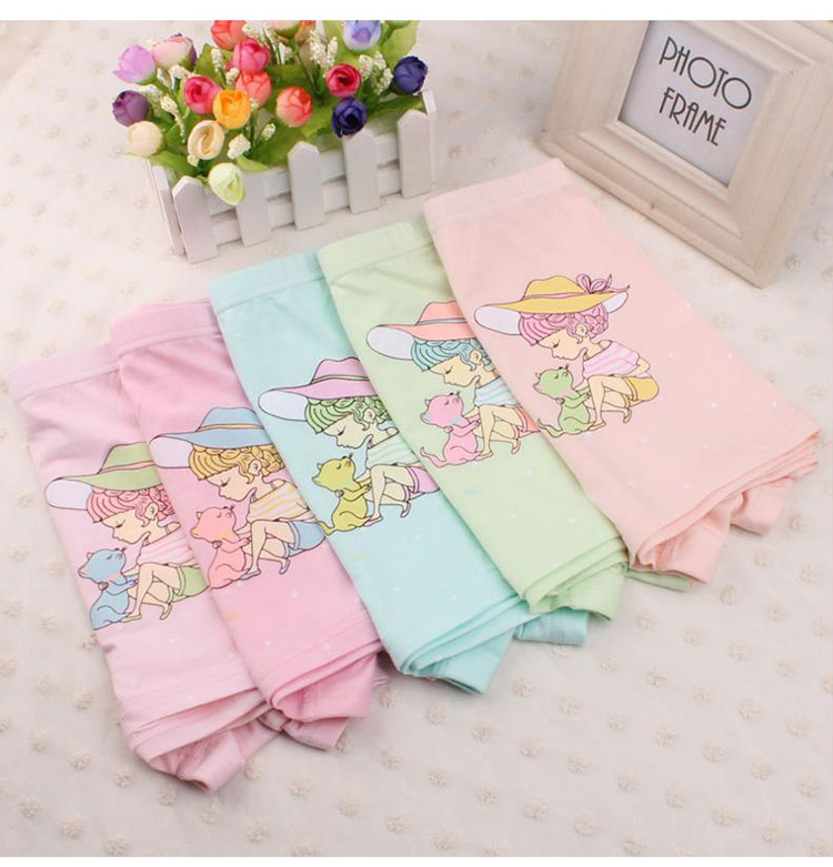 Đồ lót cotton 8 trẻ em 10 cậu bé lớn bé gái hoạt hình quần short 12-13 học sinh tiểu học và trung học quần sip nam
