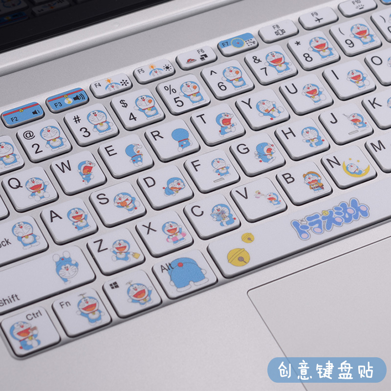 Apple Pro13 3-inch Mac Creative Air13 Dust-proof 12 Keyboard Letters Button stickers Stickers Individuality 15