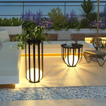 Solar outdoor lights garden lights lawn lights waterproof outdoor flower stand lights landscape lights terrace garden lights floor lights