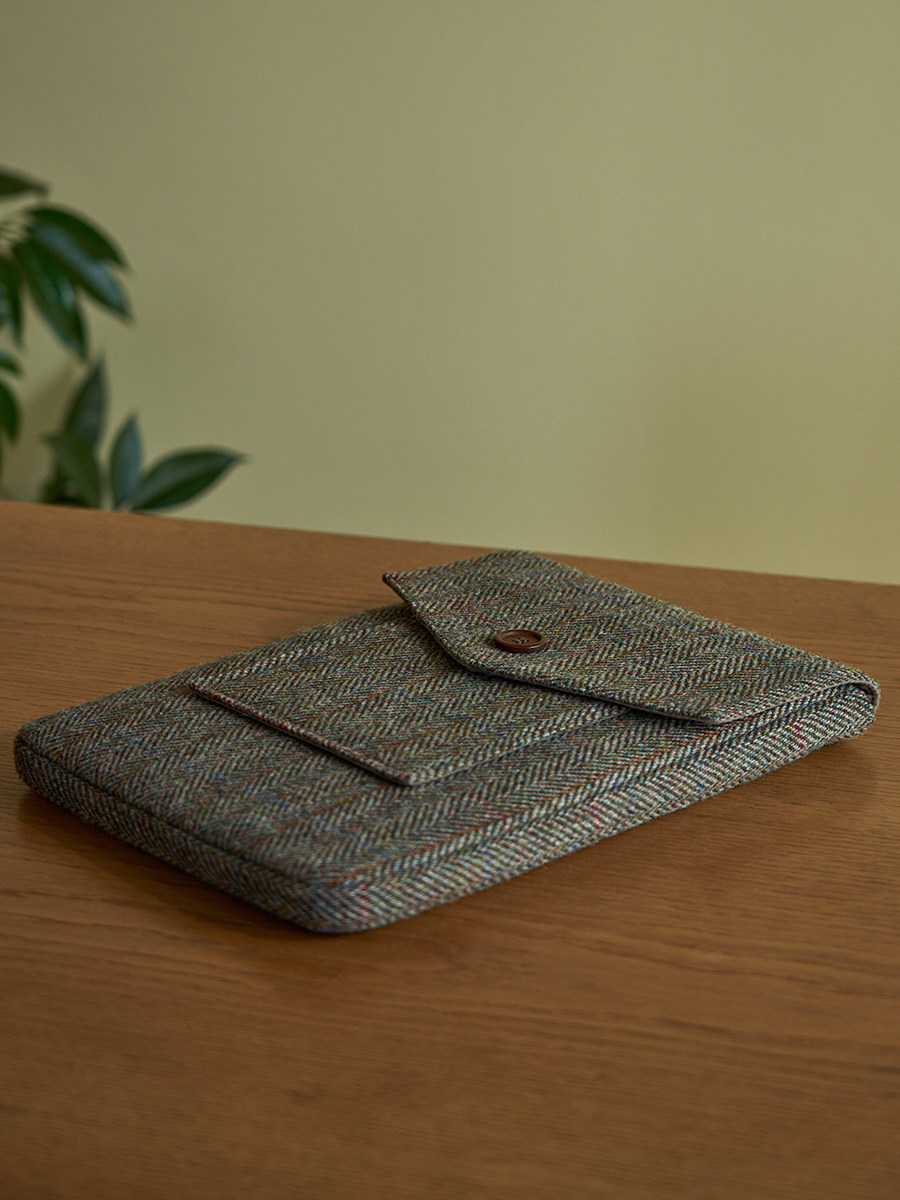 Macbook PC inner cholesterol is suitable for Apple M1 Pro14 15 16-inch Air13 3-inch Natural Restoration Natural Shock absorption Harris Tweed