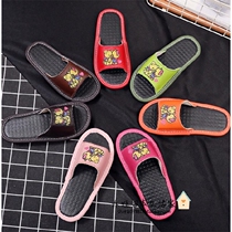 Japanese spot cute children home shoes for men and women baby gp slippers summer cowhide cartoon indoor non-slip sandals