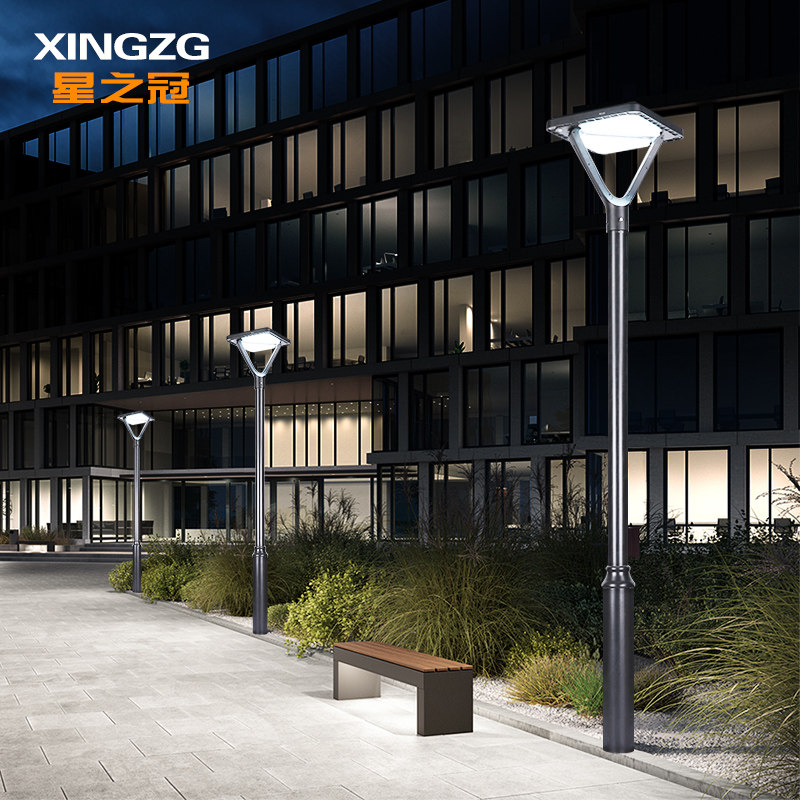 Solar Street Lamp Led Courtyard Lamp Outdoor 3 m Featured Park Road View Lantern All-in-one Villa High-Pole Lamp