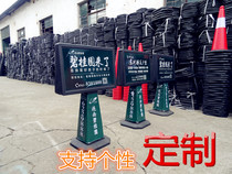 Customized advertising boxes for traffic facilities municipal highways plastic spray protection notices parking lot signs vertical signs